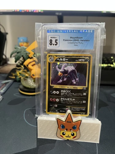 Houndoom Japanese Crossing The Ruins Holo CGC Gem Mint 8.5
