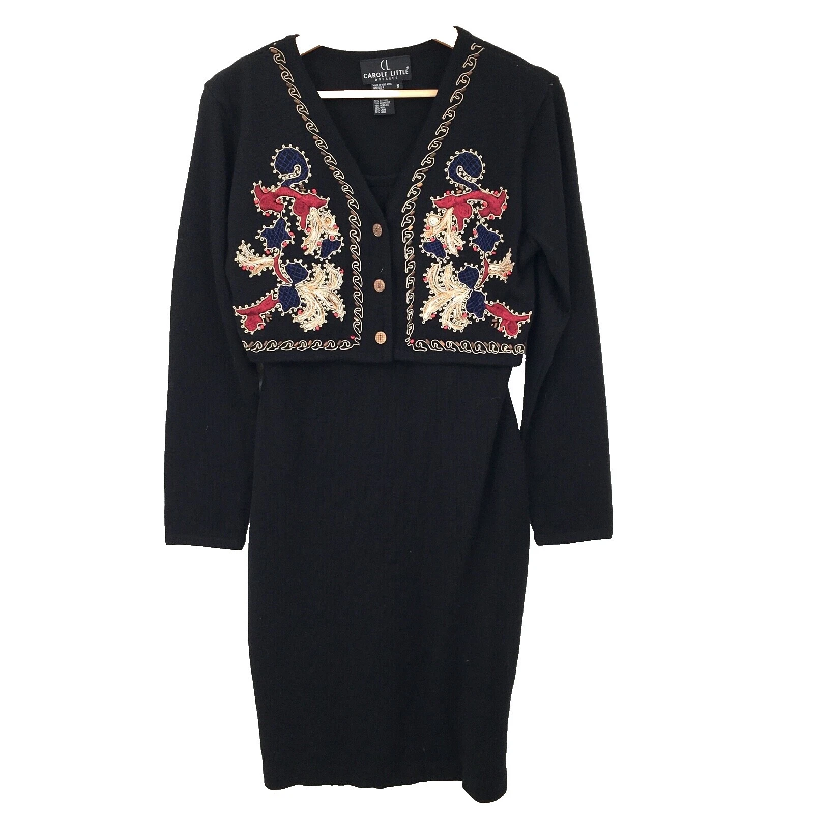 Ropa Vintage Carole Little Mezcla de lana para Mujeres