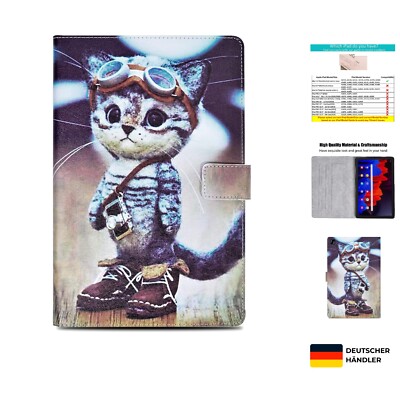 PU  Smart Case für iPad Mini 1-5 mit Kartenfach und Multi-Winkel