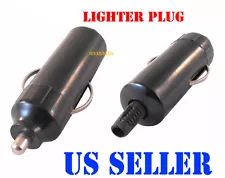 (Qty-2) 12v Male Car Cigarette Lighter Socket Plug Connector NEW