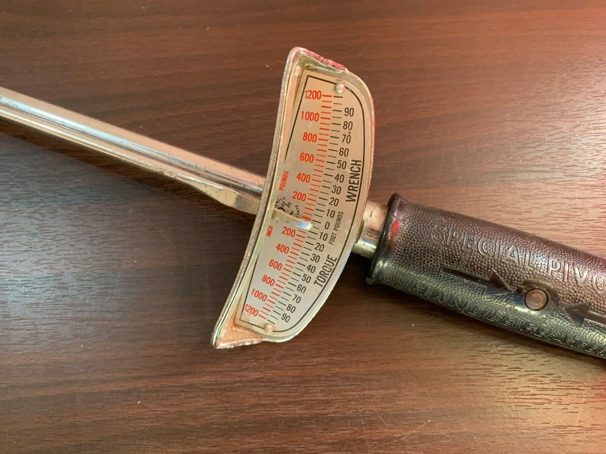 Vintage ASI Chicago Beam Torque Wrench 1 2