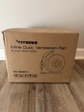 VIVOSUN 306101W-4 Ventilation Fan - Black