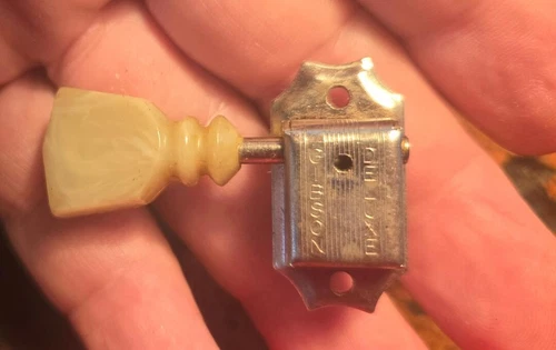 2  vintage Gibson Les Paul double line tulip tuners 1960s 1 right side ,1 left