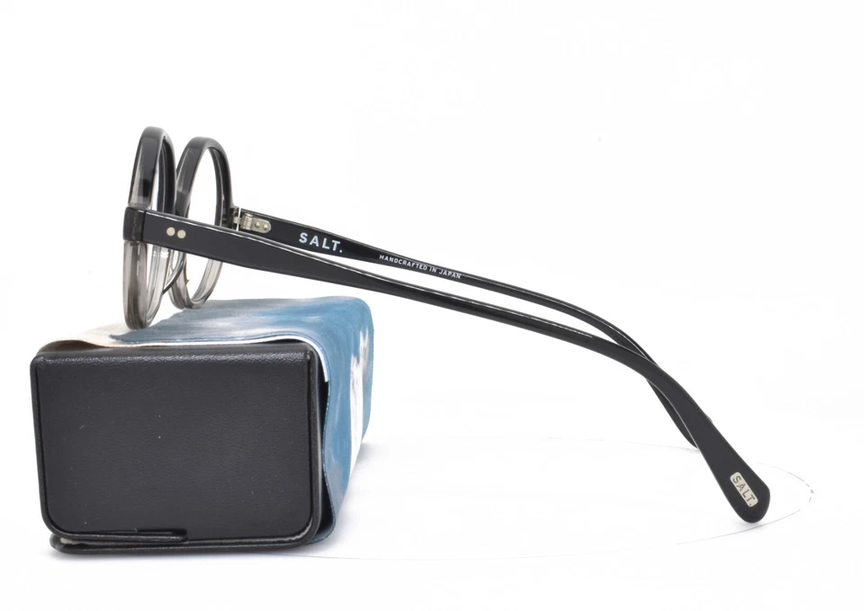 SAL. Gafas REDONDAS Brillantes NEGRO GRIS 44-22-148 EDDIE LG Foto 4 de 4