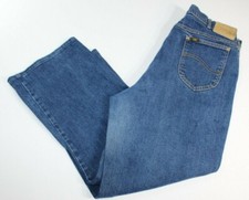 Vintage 80s LEE Riders Denim Jeans Mens 36 x27 Tag 38 Made in USA Union Made