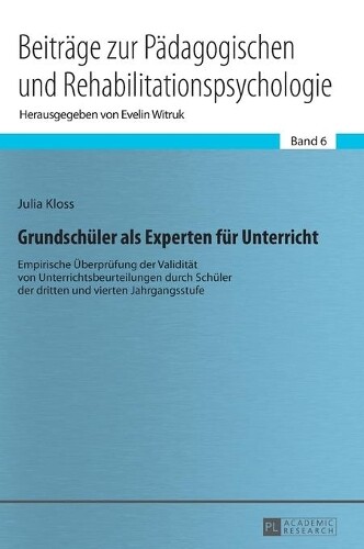 Thumbnail - Julia Kloss Grundschueler Als Experten Fuer Unterricht (gebundene
