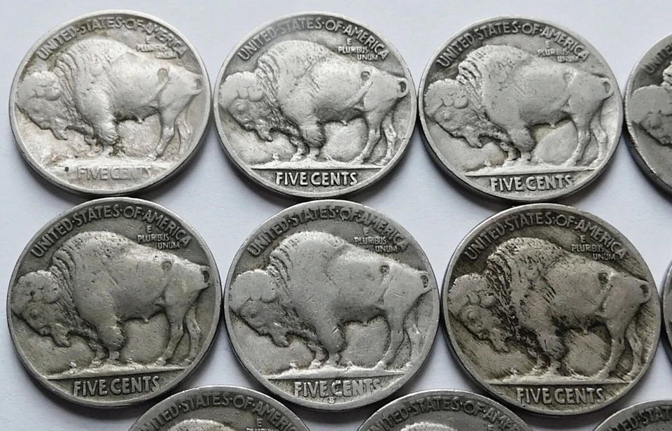 26 Buffalo Nickels 1913 (T1+T2), 1915-PDS/16-PD/17-PS/18-PS/19-PDS/20-DS/21/23S+ - Image 4 of 4