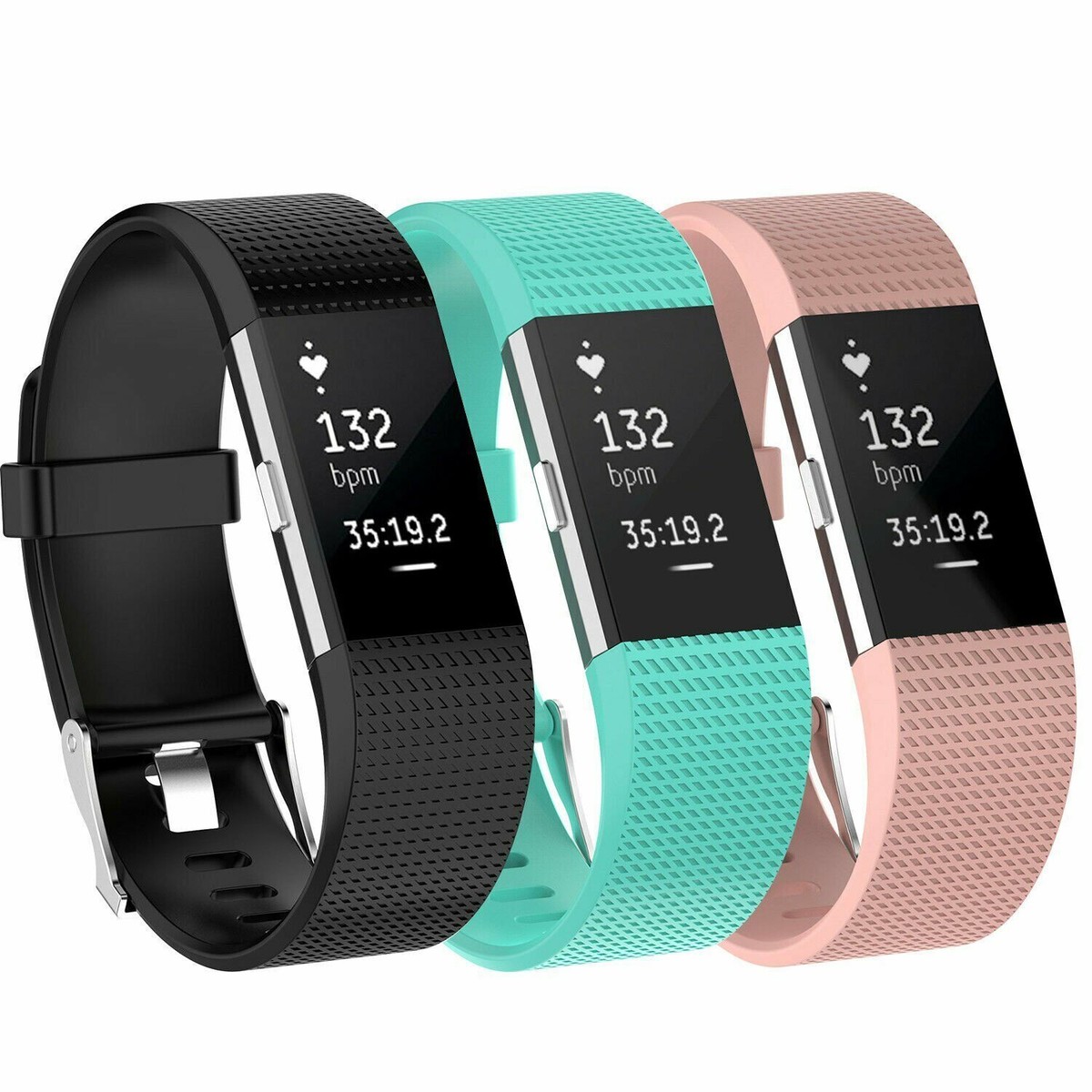 Fitbit Charge Strap Replacement Bands Silicone Fitness Wristband