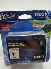 Brother International Tze355 Label Tape - 1" Width X 26.20 Ft