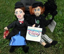 Disney Store Mary Poppins Bert Chimney Sweep Bean Bag Plush NWT Retired