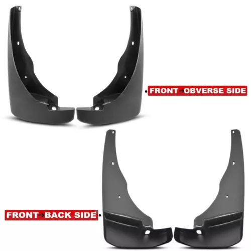 4 piezas guardabarros delanteros traseros contra salpicaduras para camioneta Nissan Frontier 2005-2015 - Imagen 6 de 9