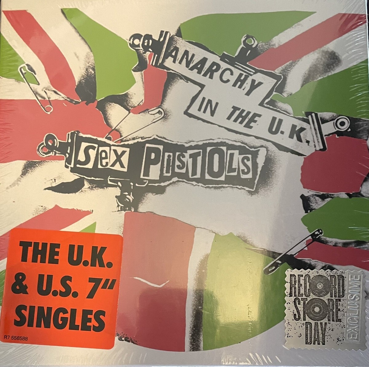 Sex Pistols Anarchy In The U.K. 7” Singles Box Set New