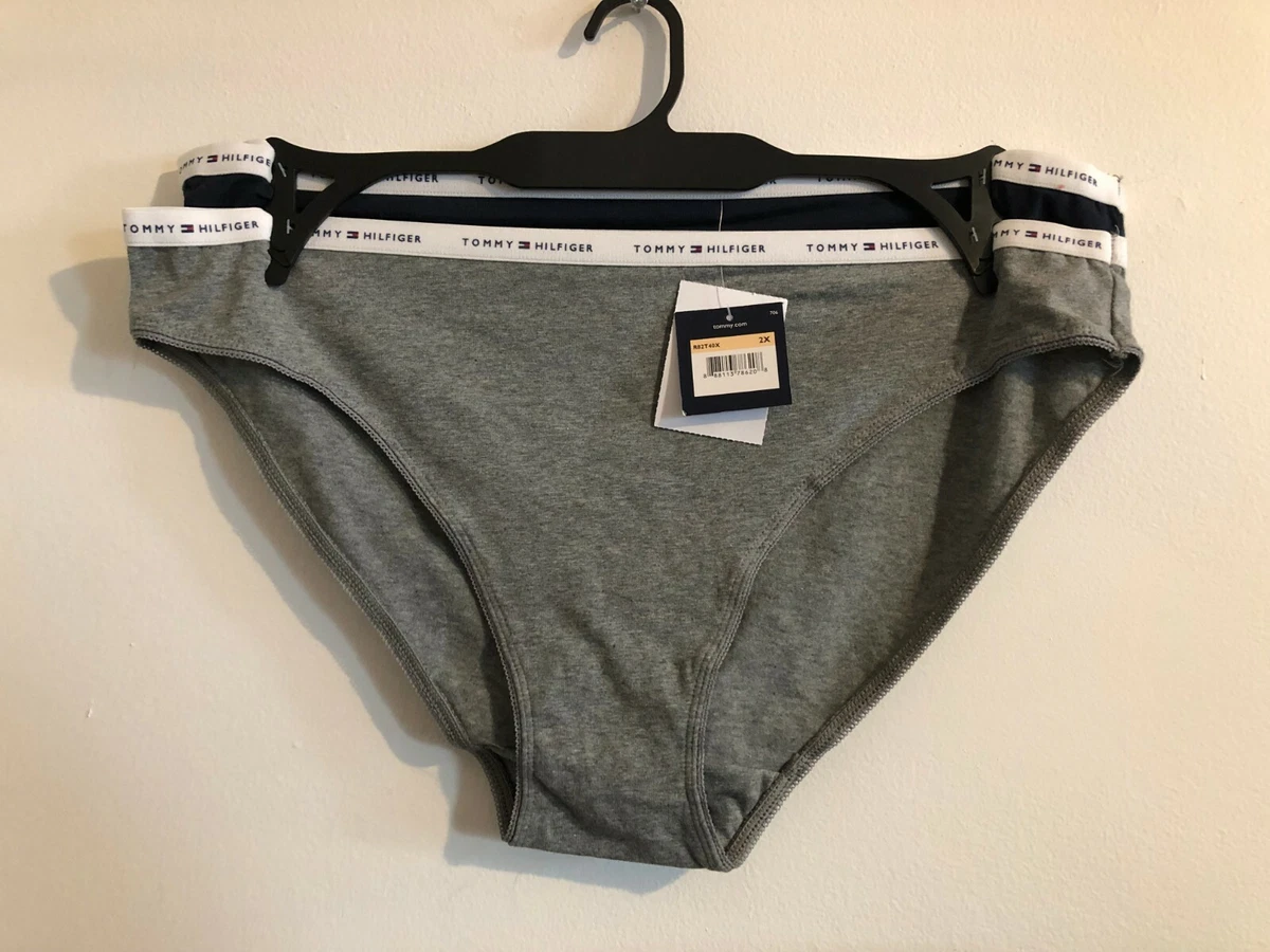 Tommy Hilfiger Women s 2 Pack Hipster Underwear Panty Plus Size 1X 2X