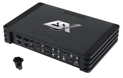 Carhifi Mini Endstufe ESX QL800.6  6Kanal Digital Verstärker SQ 6 EMV stable KFZ