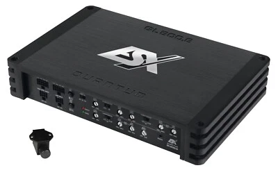Carhifi Mini Endstufe ESX QL800.6  6Kanal Digital Verstärker SQ 6 EMV stable KFZ - Bild 1 von 3