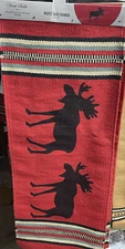 REGAL COMFORT “Moose Red” TABLE RUNNER 15”x 36”