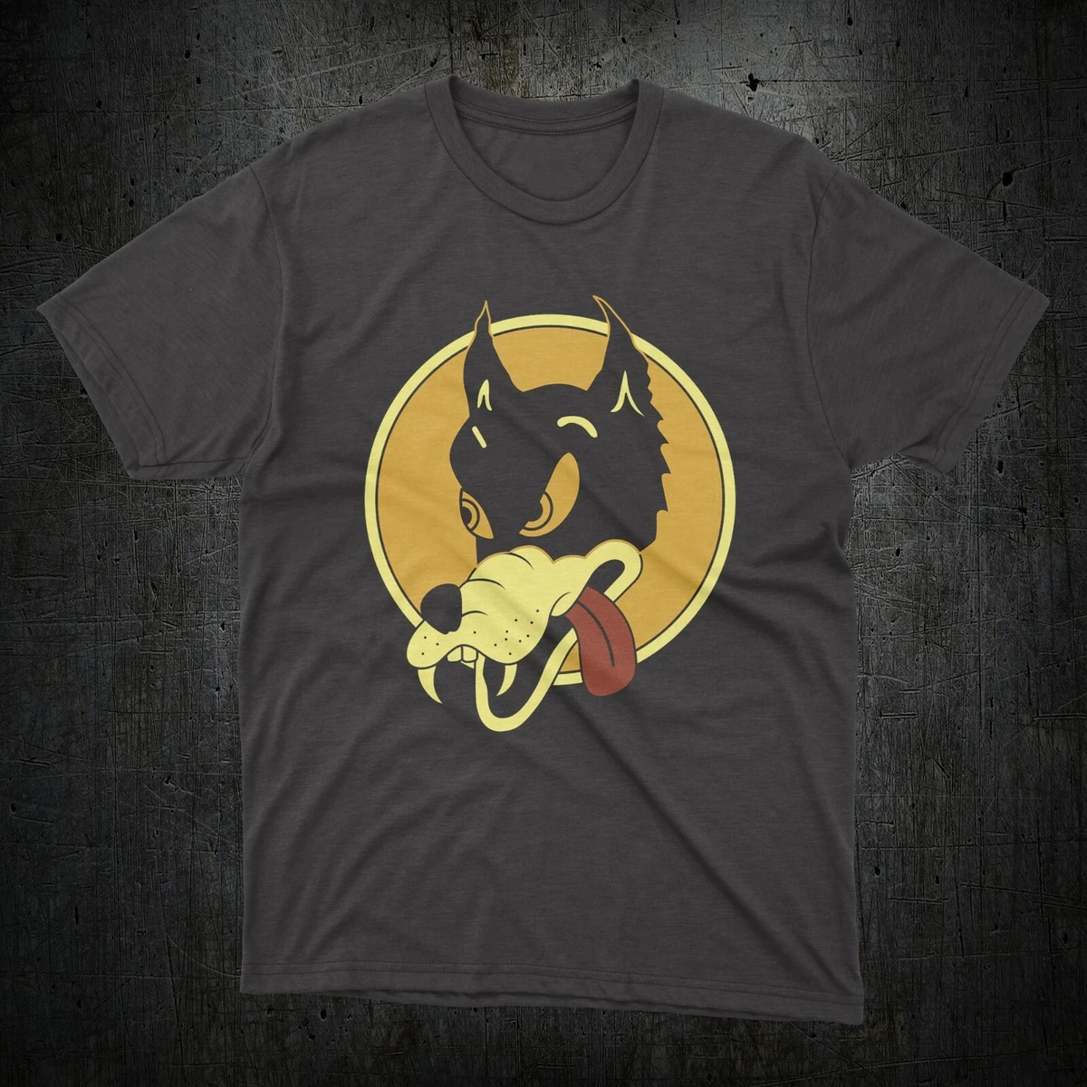 jerry garcia wolf t shirt