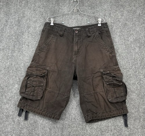 Smoke Rise Cargoshorts Herren 34 schwarz