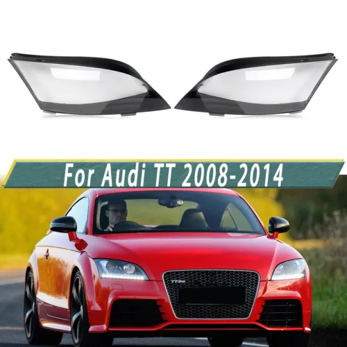 Für AUDI TT 8J 2008-2014 SCHEINWERFERGLAS SCHEINWERFER GLAS KLAR RECHTS LINKS DE - Bild 2 von 10