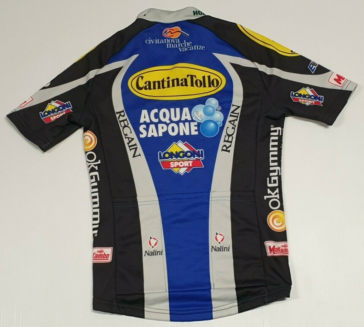 ACQUA & SAPONE Cantina Tollo RDZ Nalini Italian Cycling Jersey [4: 40] EUR 37,08 - FR