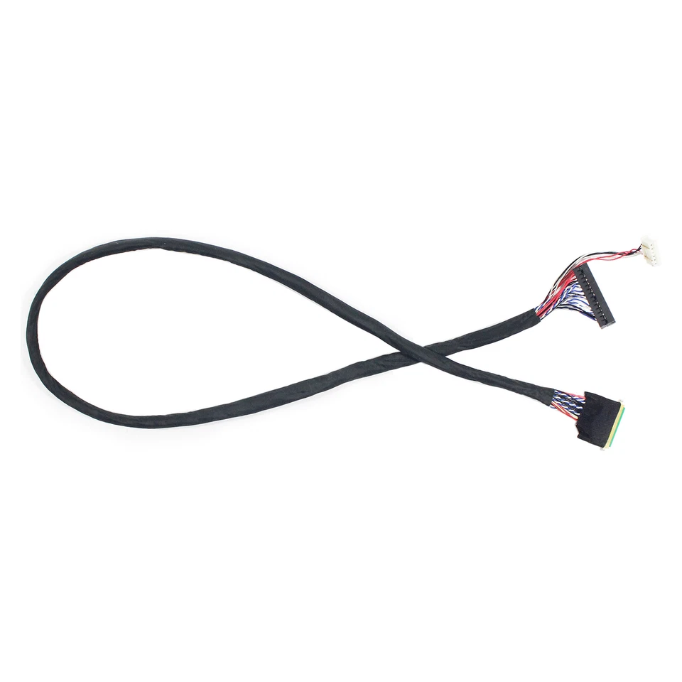 LVDS CABLE 600mm 40PIN 0.5mm pitch 2ch 6bit for 15.6inch~19inch lcd panel - Image 2 of 2