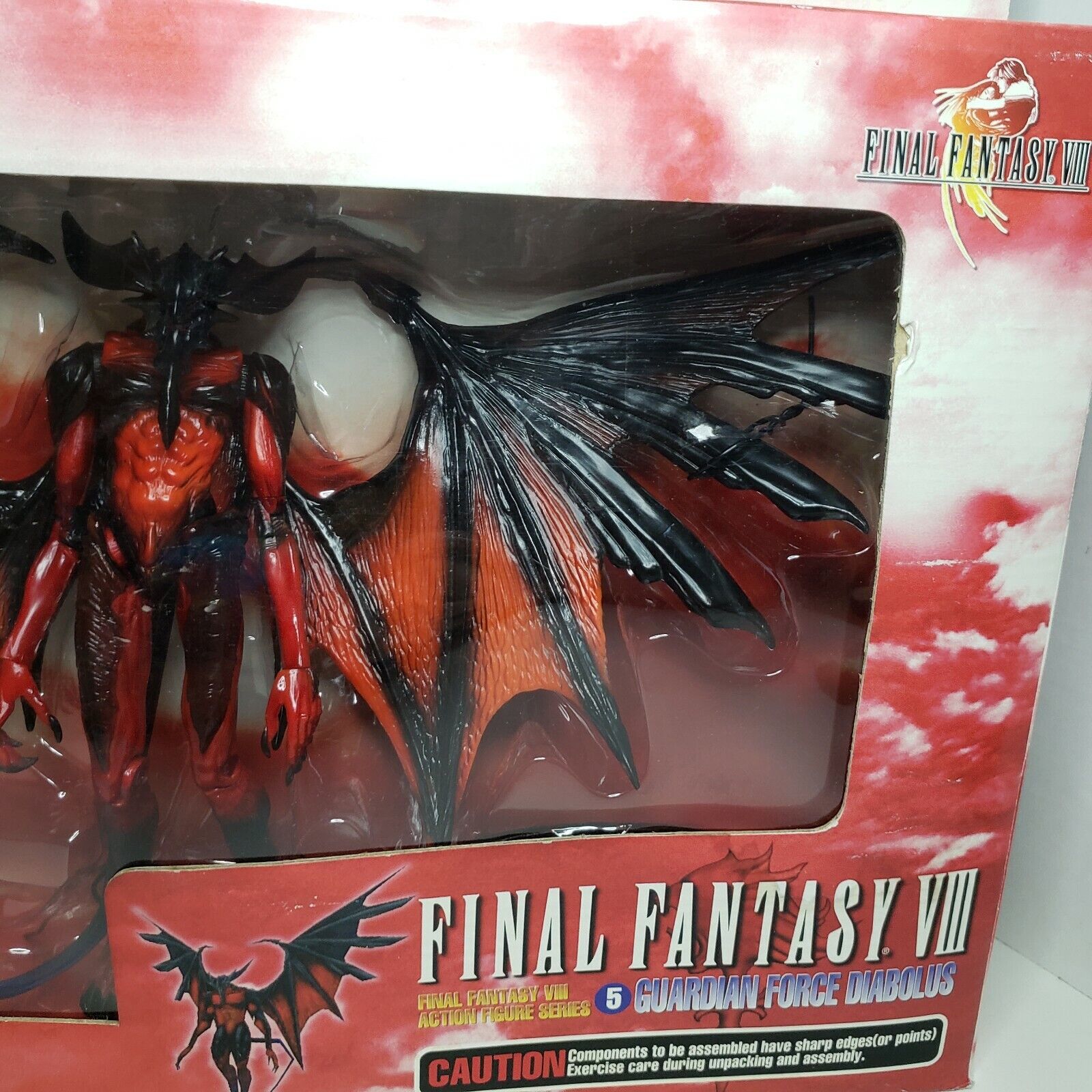 Final Fantasy ￼Kotobukiya ArtFX FF6 Guardian Force Diablos SIGNED Figure  Toy