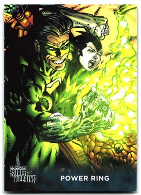 2015 Cryptozoic DC Comics Super-Villains #21 Power Ring