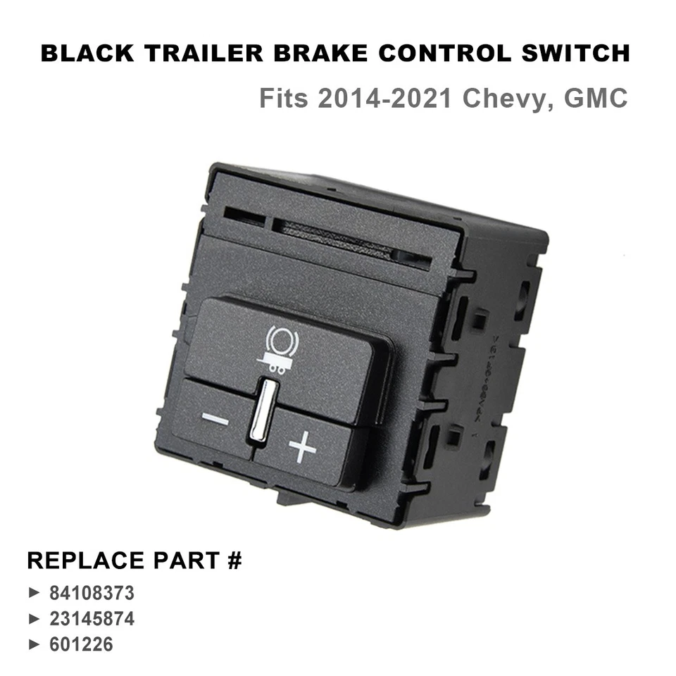 Interruptor de control de freno de remolque para Silverado Sierra Suburban Tahoe GMC 2014-2020 Foto 4 de 4