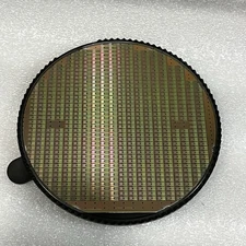 Vintage 6 Inch Silicon Wafer from ST Microelectronics, With Holder (See Photos)