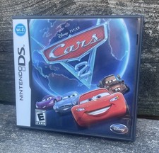 Disney PIXAR Cars 2 Nintendo DS w / Manual Small Poster, Tested / Working