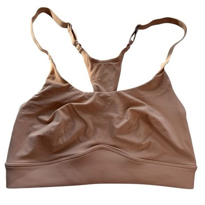 Harper Wilde Tan Bliss Racerback Bralette  Sz Large EUC