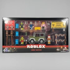 Roblox Zombie Takeover 23-Piece Playset Vehicle Figures & Accessories New Box