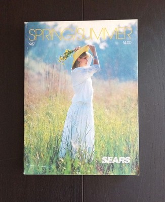 SEARS CANADA Spring & Summer Cataloge 1987 Magazine Shopping Fashion Decor