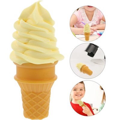  2pcs Fake Ice Cream Model Plastik Eiscreme Kegelmodell Simulation