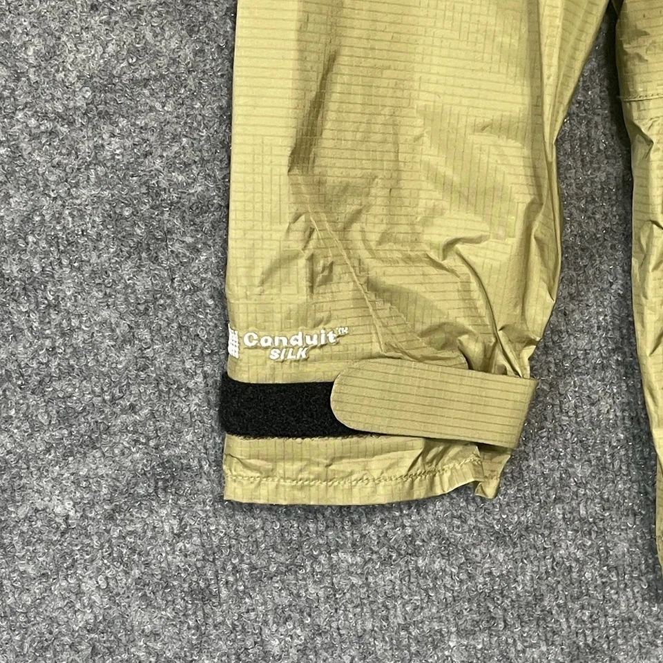 Mountain Hardwear Conduit Silk Rain Jacket Women’s Size 10 Large Green Vented - Image 4 of 4