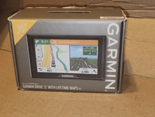GARMIN DRIVE 5" GPS NAVIGATOR WITH LIFETIME MAPS EX 010-01532-OE COMPLETE