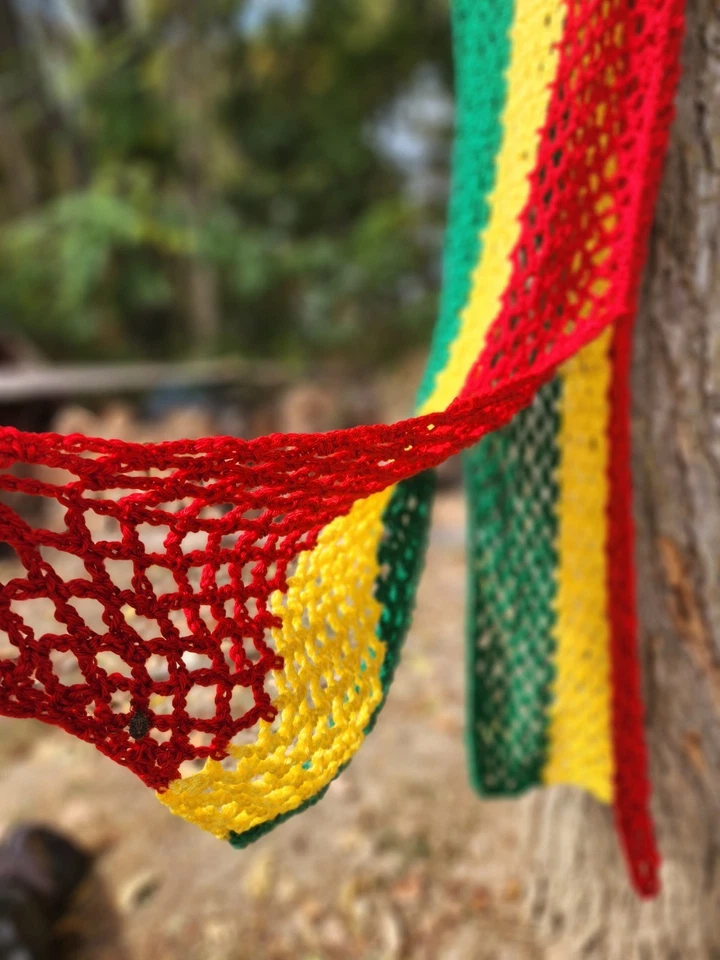 Crucero de vacaciones para mujer Crochet Natación Encubrimiento Hecho a mano Isla Rasta Foto 2 de 4