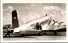 PC6592 MO Missouri St. Louis Municipal Airport American Airplane Postcard RPPC