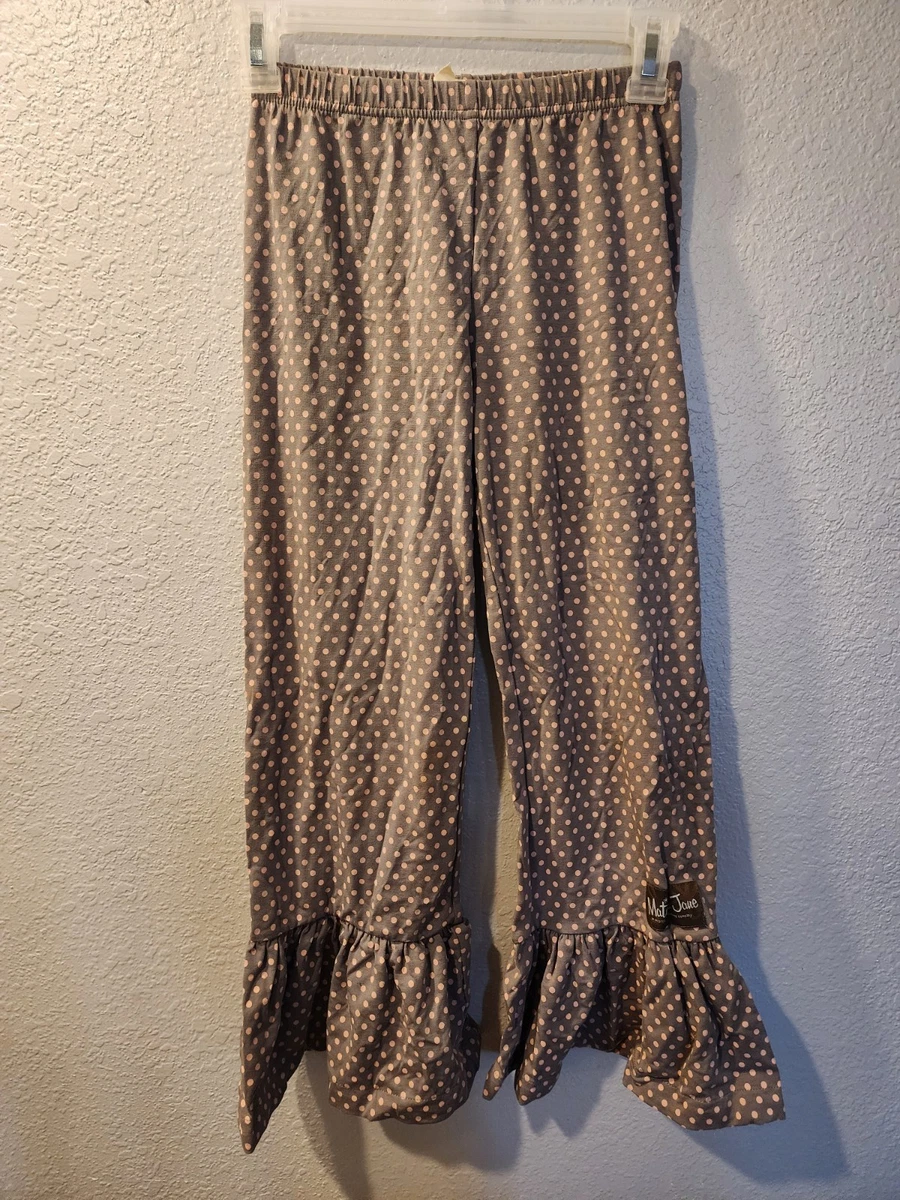 Pantalon Fuseau Matilda Jane Pour Fille – Gris Taille 4 – Cotton Blend – EUC