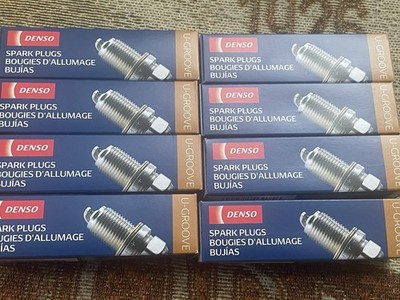Set of 8 DENSO Spark Plugs W20S-U 3075 Standard U-Groove GMC Int l Chevy Jeep