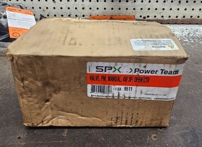SPX9511 Valve     Power Team 4-Way, 3-Position  NEW open box! 