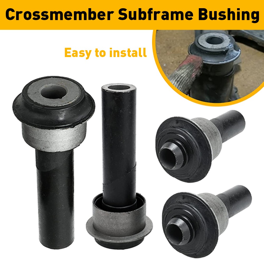4PCS Bushing Crossmember Front Subframe Kits 2008-2015 Durable For Rogue Nissan