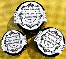 NATURAL  UNDERARM CREAM DEODORANT SCENT & UlNSCENTED.  CHEMICAL FREE 20g- 120g