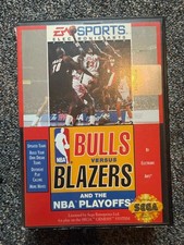 Bulls Vs Blazers - Sega Genesis