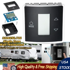 For Dometic 3316250.712 Digital LED Thermostat RV/Camper Conditioner Single Zone
