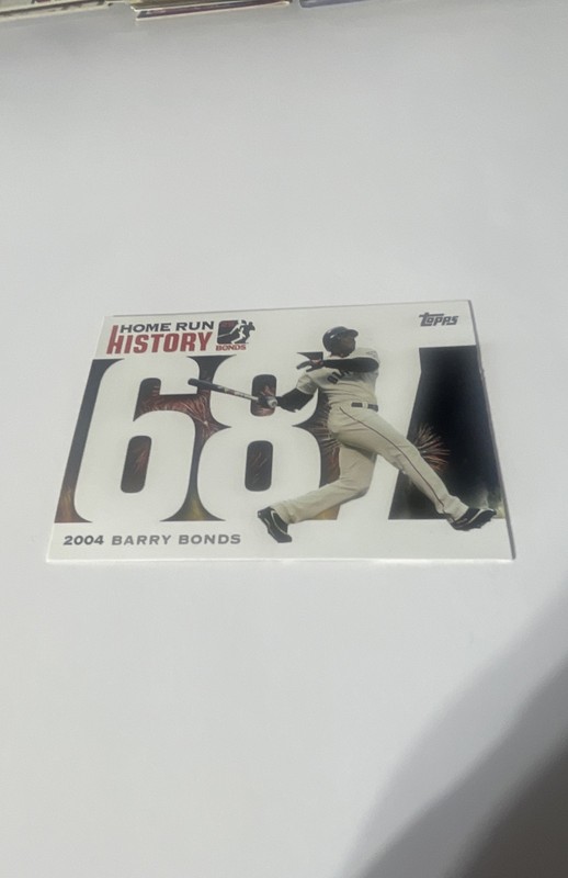 2005 Topps - Multi-Product Insert Home Run History Barry Bonds Barry Bonds... B4