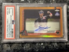 2025 Topps Pro Debut - Chrome Slade Caldwell #PDC-184 Gold Refractor /50 (RC)