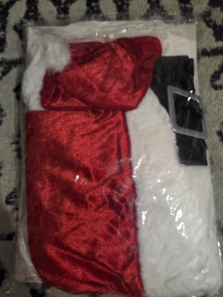 Dreamgirl Reversible Disfraz de Navidad Vestido de Santa Elfo con Sombrero y Cinturón - Grande Foto 4 de 4