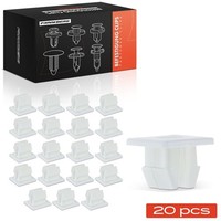 Frankberg 20X NYLON-CLIP Weiß StoßFÄNger Passend FüR Toyota Avalon Camry