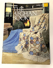 The Afghan Book by Marion Graham Leisure Arts Booklet 1975 No. 63 Knit Crochet